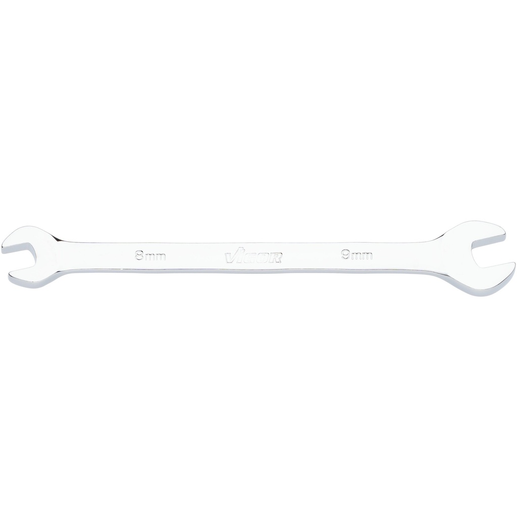 Double open-end wrench V7730-8X9, VIGOR (5)
