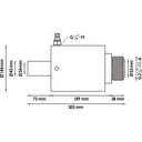 Compressive hydraulic cylinder ∙ 70 tonn (2)