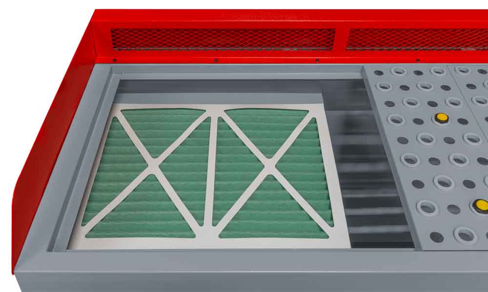 Sanding table with integrated dust extra (5)