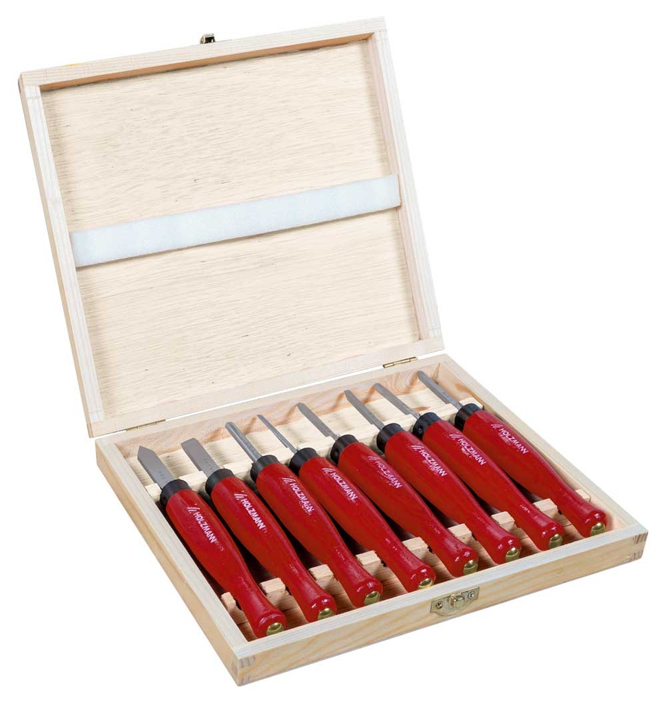 mirco chisel set 8pcs / HM (HM8TLG, HOLZ (2)