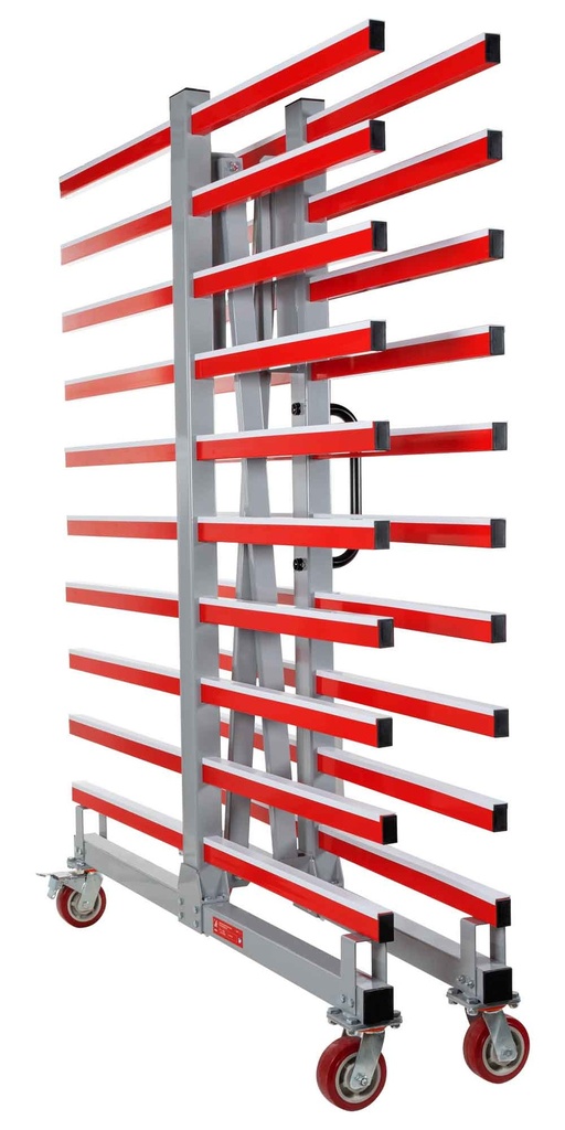 double side mobile extendable trolley (T (3)