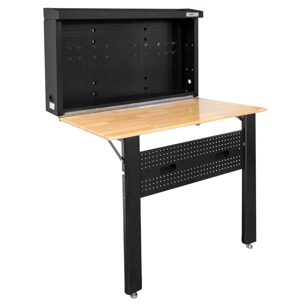 WALL MOUNTED WORKBENCH (WB120FOLD, HOLZM (4)