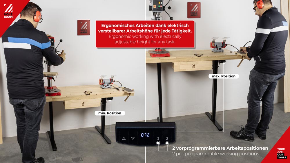 electric height adjustable work bench (W (6)