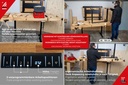 electric height adjustable work bench (W (4)