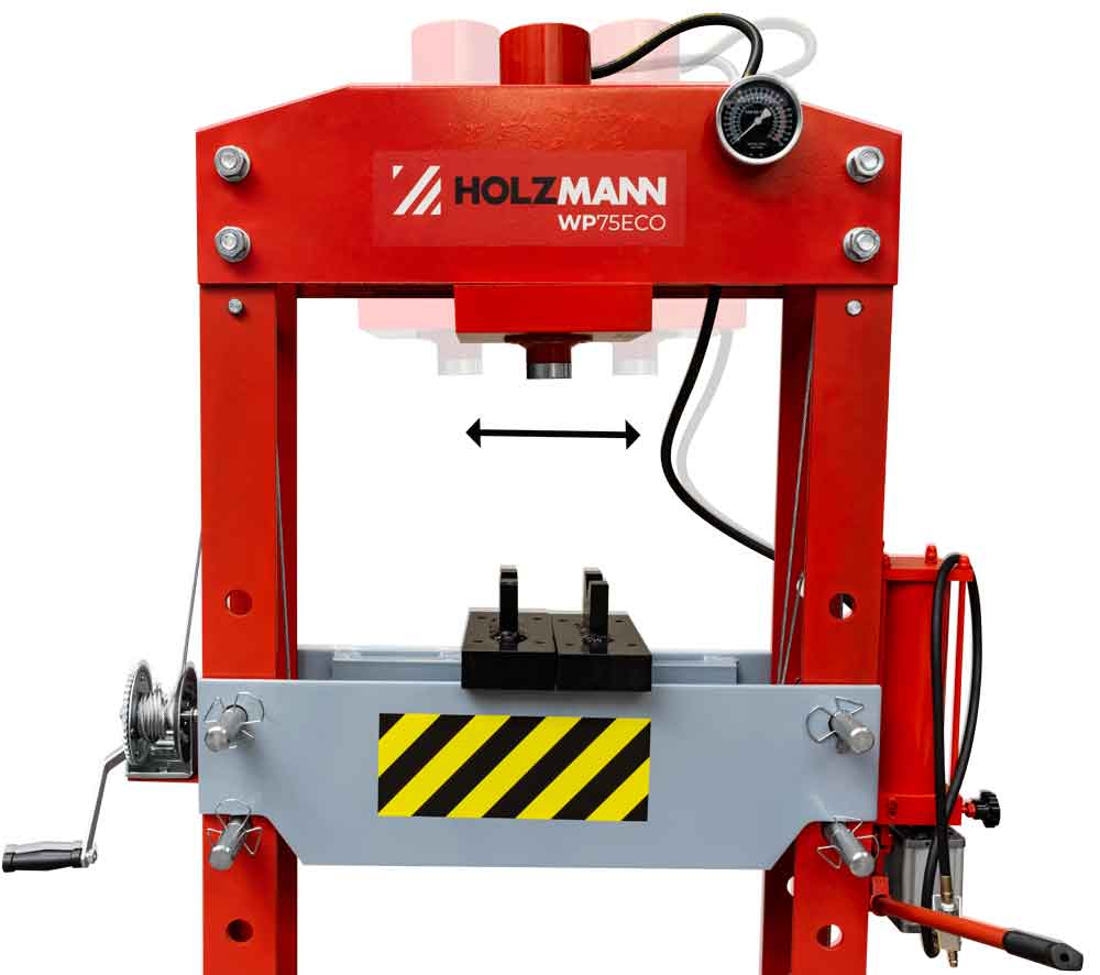 shop press 75tons (WP75ECO, HOLZMANN) (2)