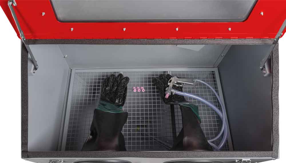 sandblaster cabinet (SK220_230V, HOLZMAN (3)
