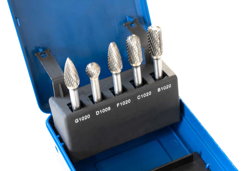 Carbide Rotary Burr Set 5pcs (FS5TLG, HO (2)