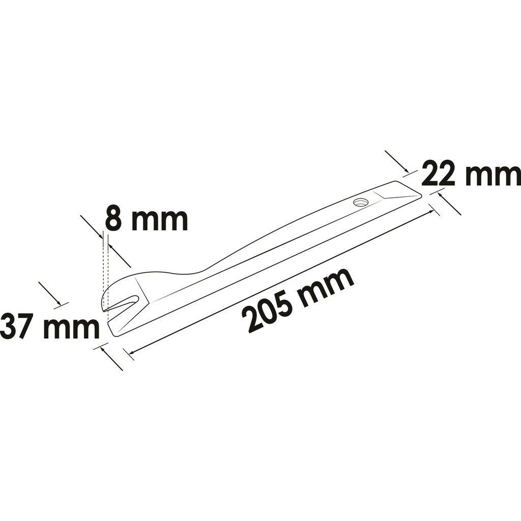 Release lever V1371-6, VIGOR (2)