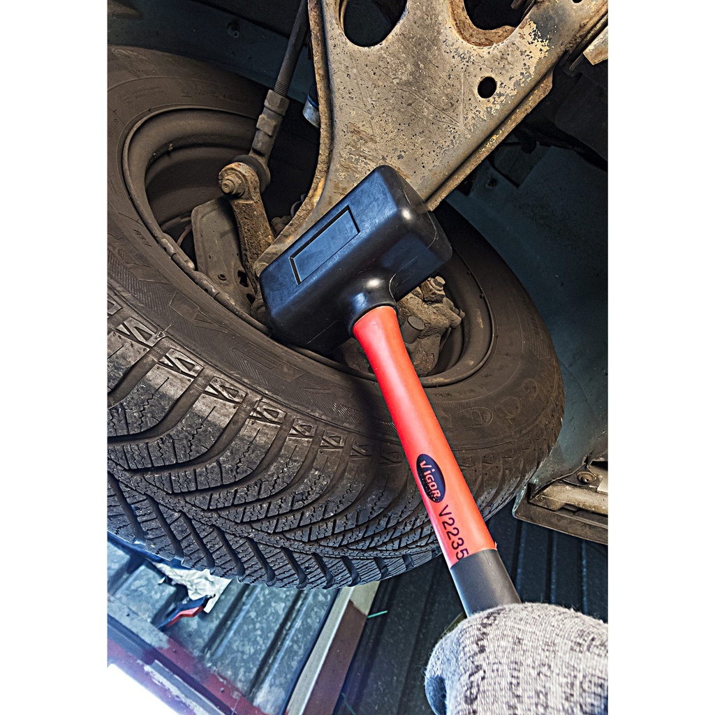 Rubber hammer V2235, VIGOR (3)