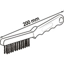 Brake calliper brush ∙ brass V2249, VIGO (2)