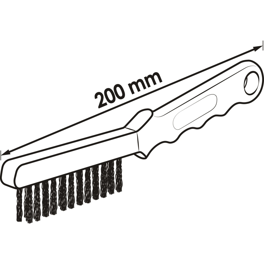 Brake calliper brush ∙ steel V2250, VIGO (2)