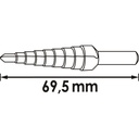 HSS step drill V2394, VIGOR (2)