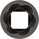 Extractor socket with spiral profile V24 (2)