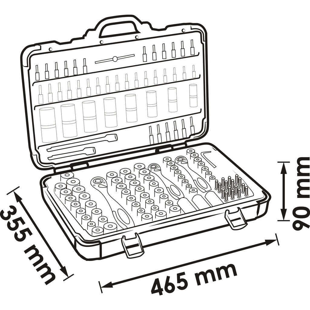 Socket set V2461N, VIGOR (2)