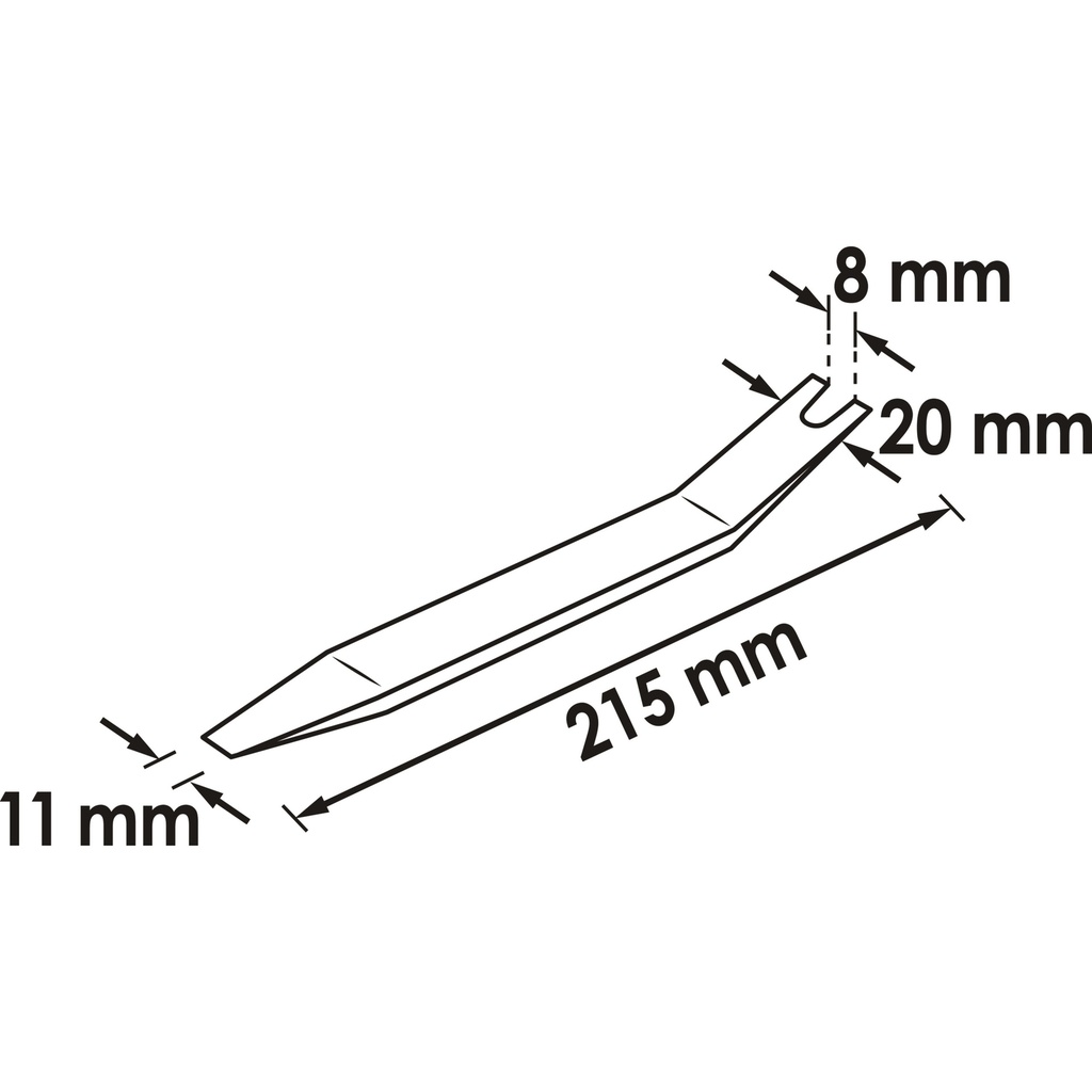 Release lever V2495, VIGOR (2)