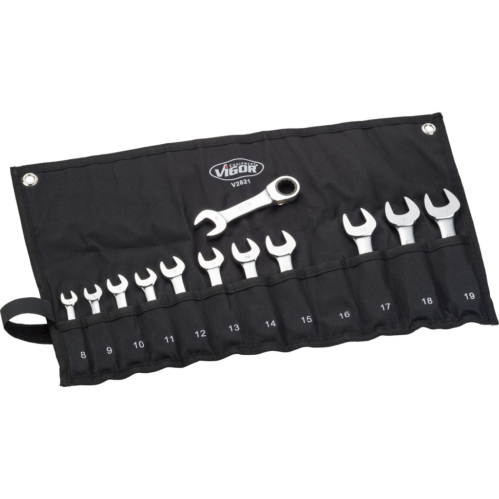 Ratcheting combination wrench set ∙ shor (5)