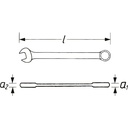Ratcheting combination wrench ∙ short V2 (2)