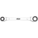 Double ratcheting box-end wrench V3607,  (3)