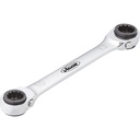 Double ratcheting box-end wrench V3607,  (4)