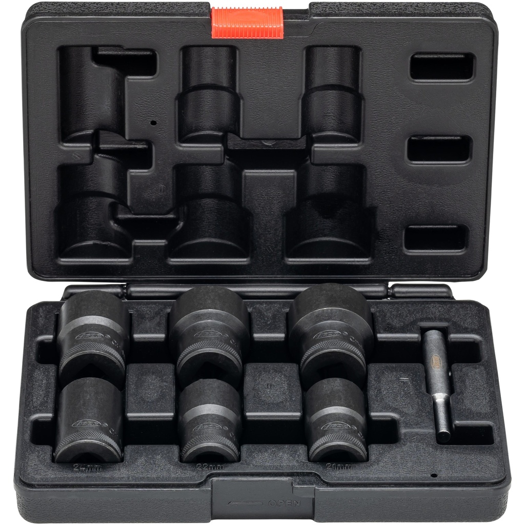 Extractor socket set with spiral profile (3)