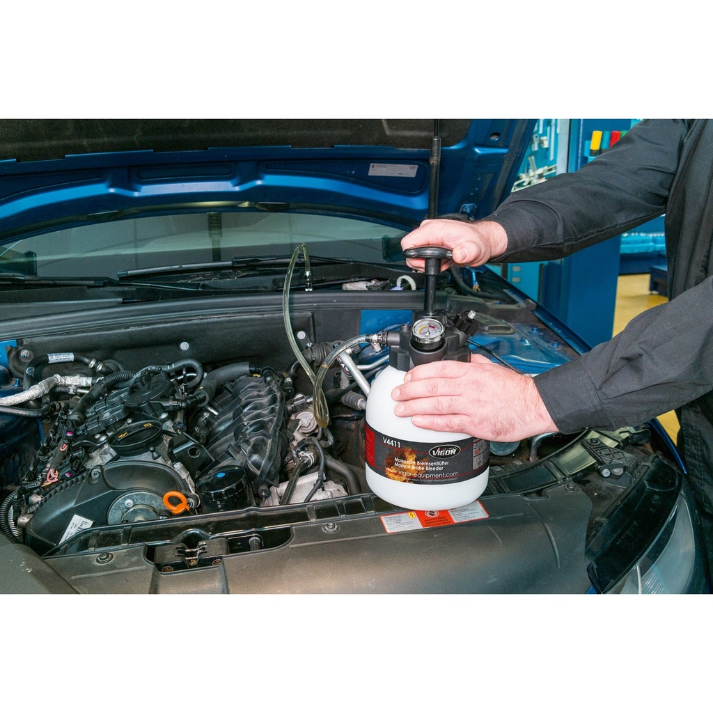 Brake bleeder set ∙ 3 l ∙ manual V4411,  (3)