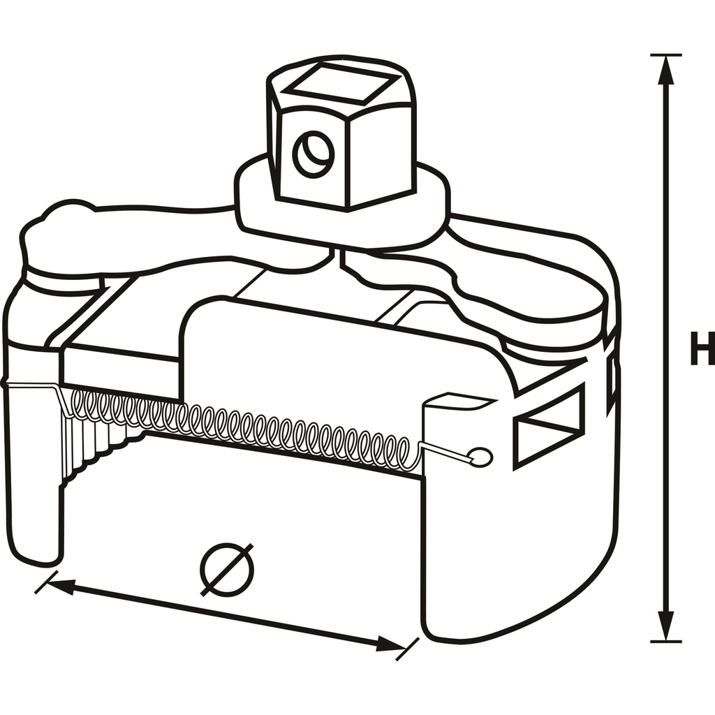 Oil filter tensioner adjuster ∙ universa (2)
