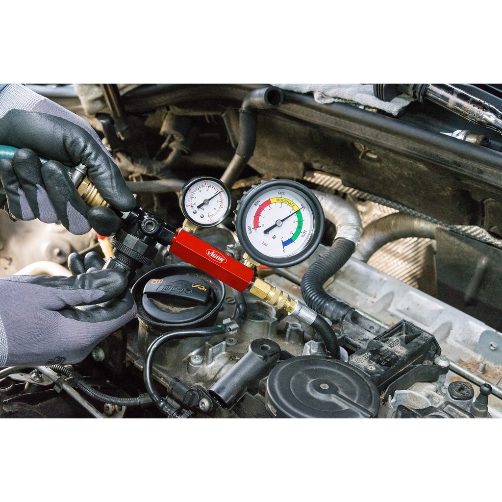 Compression and pressure loss tester set (2)