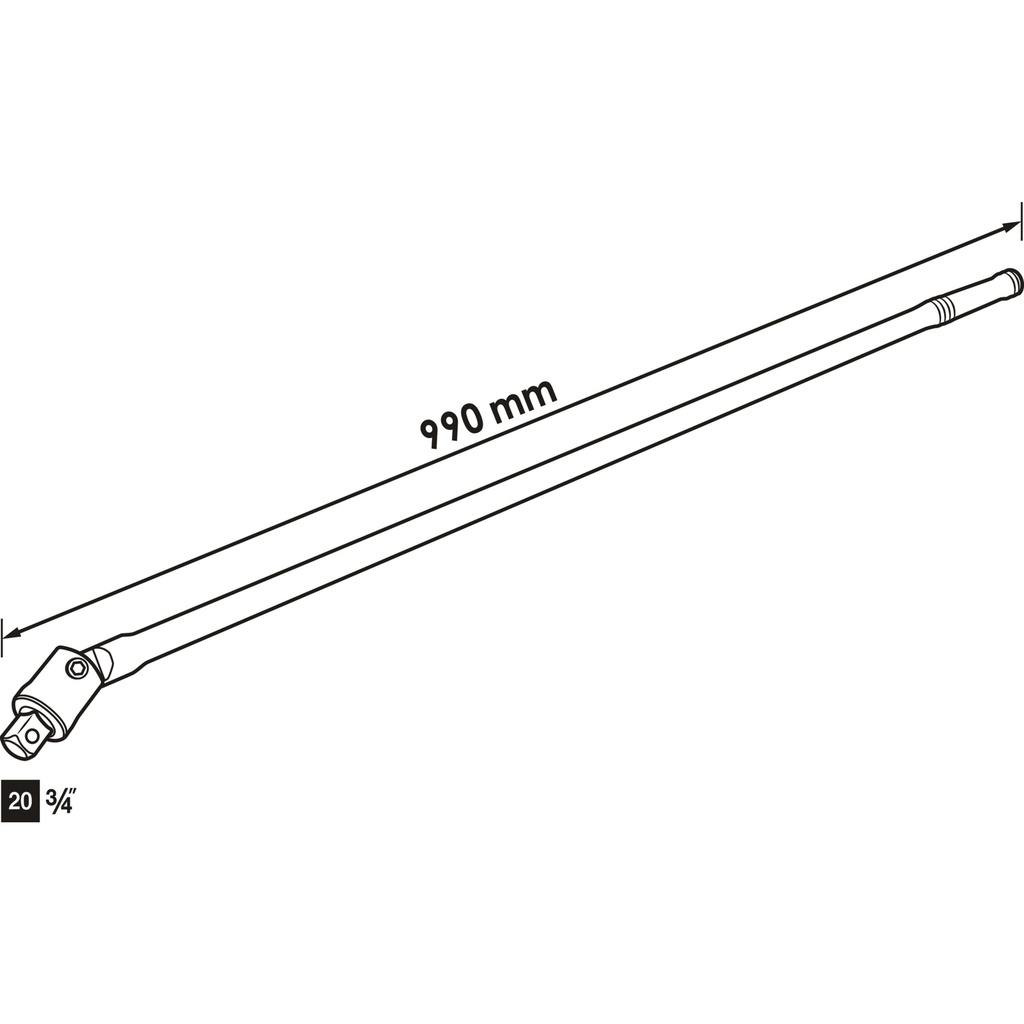 Flexible handle V4883, VIGOR (2)