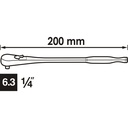 Fine-tooth reversible ratchet ∙ long des (2)