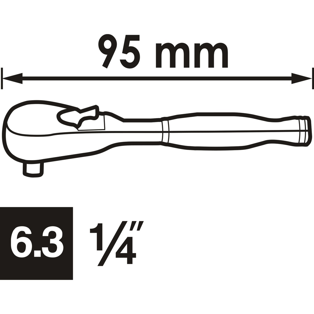 Fine-tooth reversible ratchet ∙ extra-sh (2)