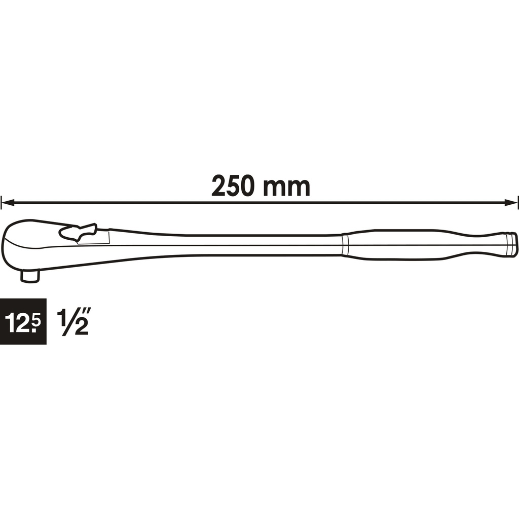 Fine-tooth reversible ratchet ∙ standard (2)