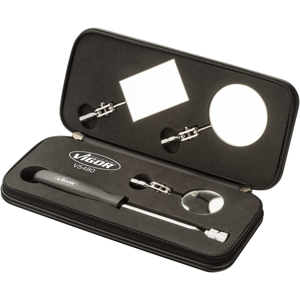 Telescopic inspection mirror set V5480,  (3)