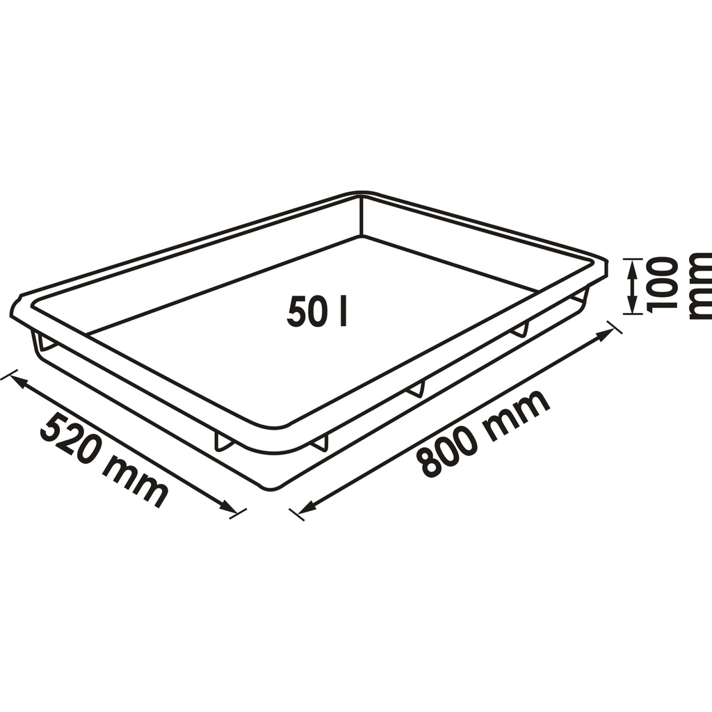 Multifunctional drain pan ∙ 50 l V5488,  (2)