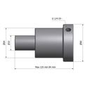 Tractive and compressive hydraulic cylin (2)