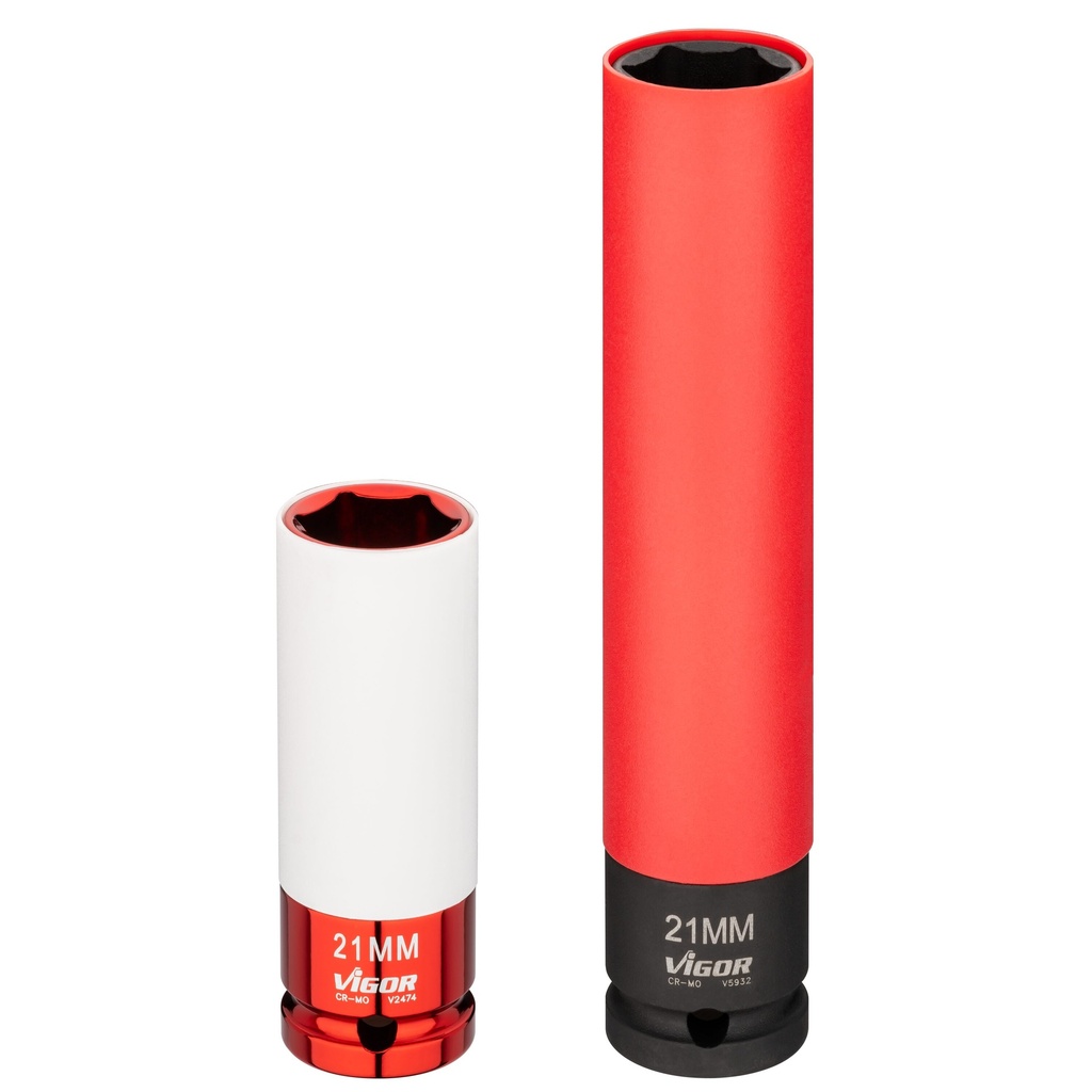 Impact socket ∙ long V5932, VIGOR (3)