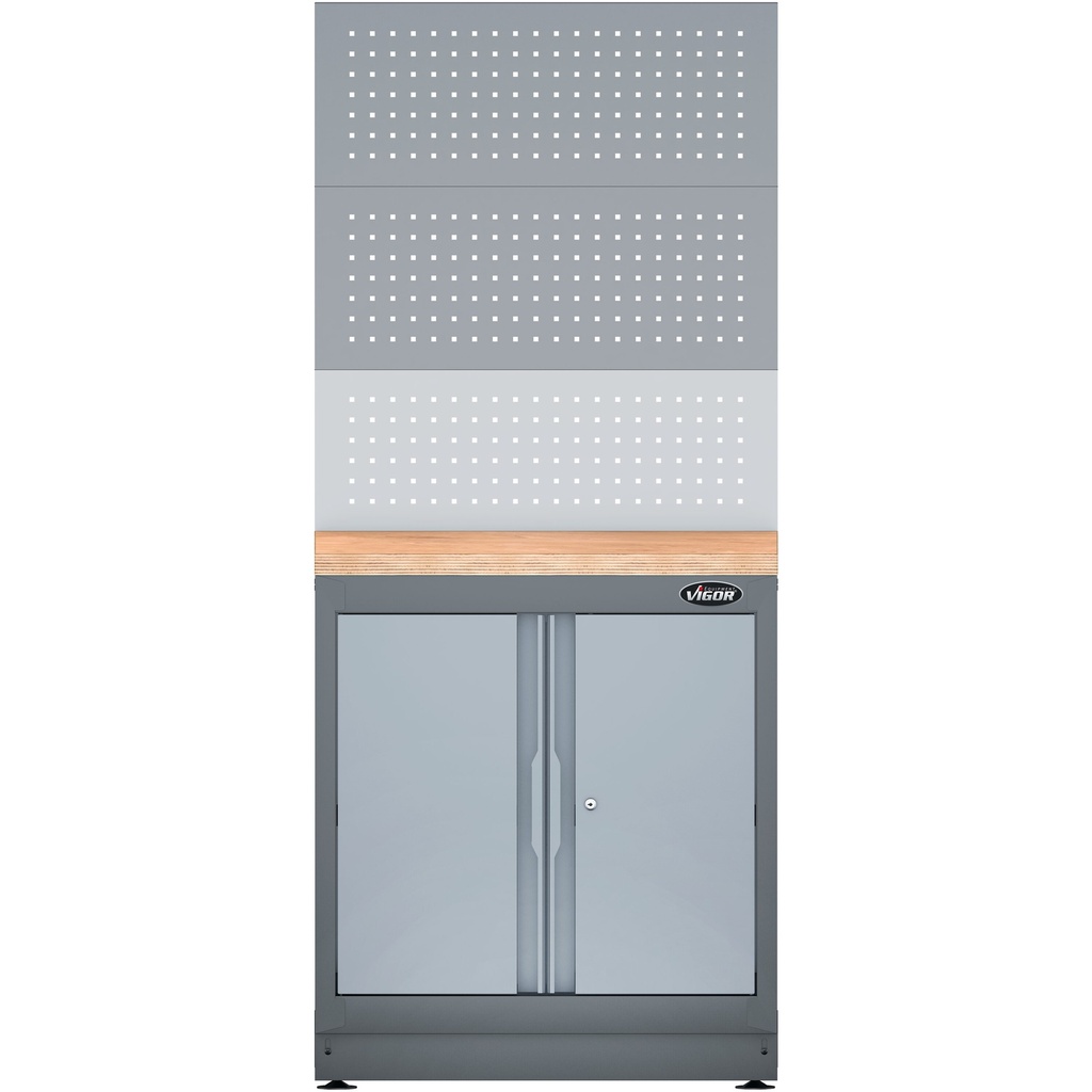 Set of perforated tool panel plates V600 (3)