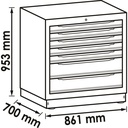 Drawer lower cabinet ∙ extra deep ∙ 7 dr (2)