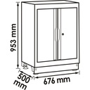 Lower cabinet with double-hinged door V6 (2)