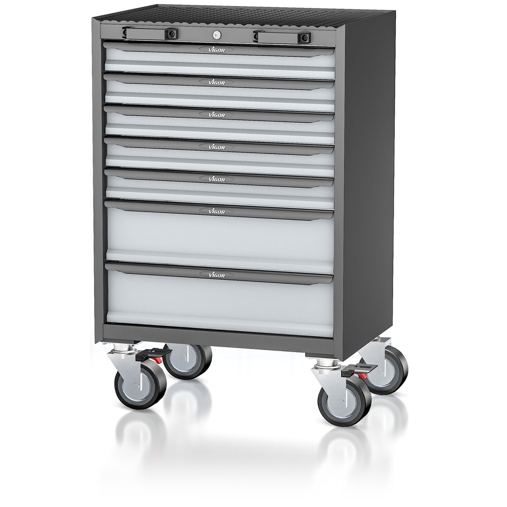 Tool trolley ∙ for storage system ∙ 7 dr (5)