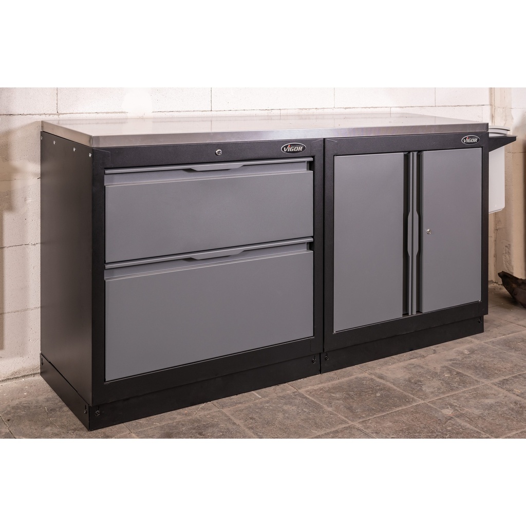 Drawer lower cabinet ∙ 2 drawers V6000-0 (5)