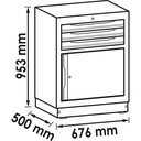 Drawer lower cabinet ∙ 3 drawers V6000-0 (2)