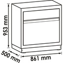 Lower cabinet for waste V6000-033XL, VIG (2)