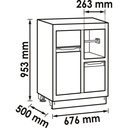 Multipurpose lower cabinet V6000-035, VI (2)
