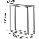 Lower cabinet extension frame V6000-042X (2)