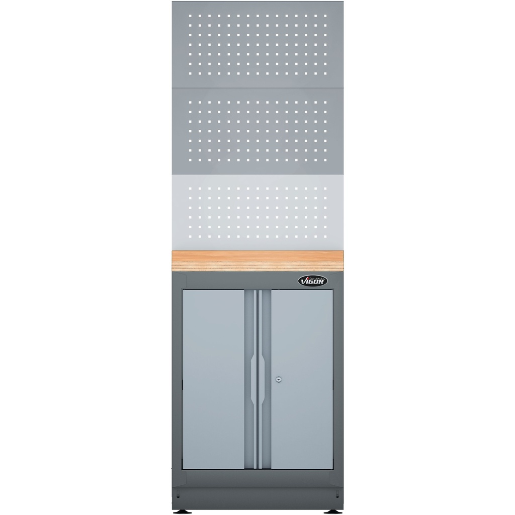 Set of perforated tool panel plates V600 (3)