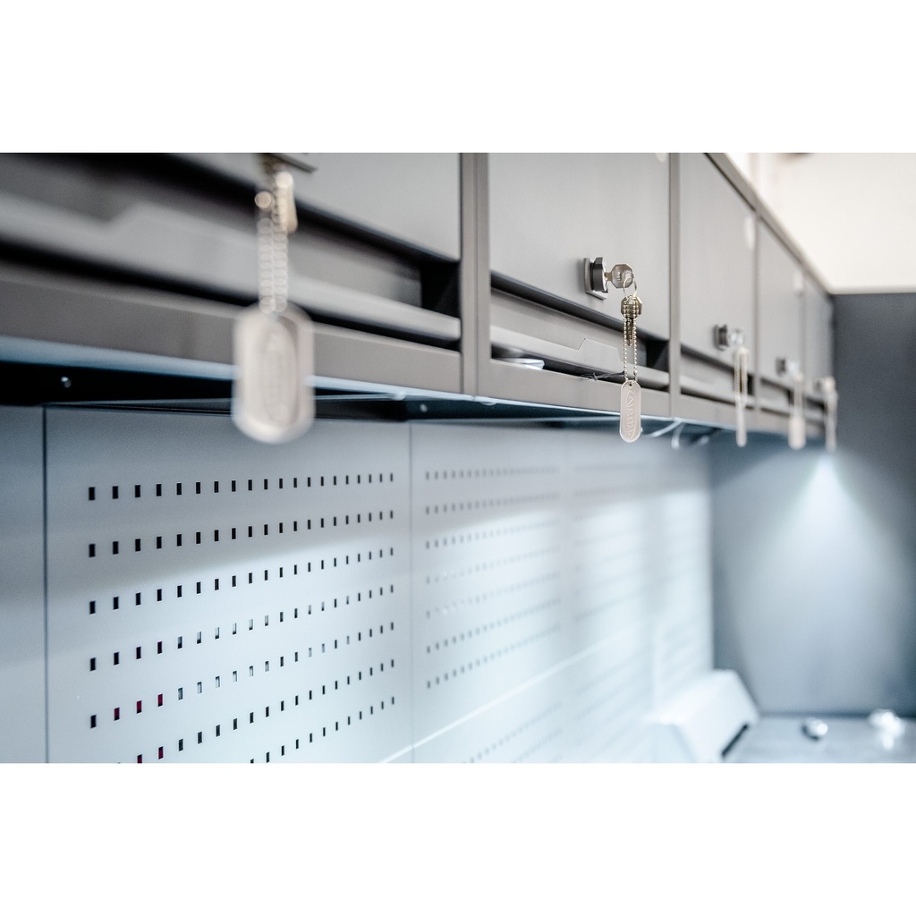 Set of perforated tool panel plates V600 (6)