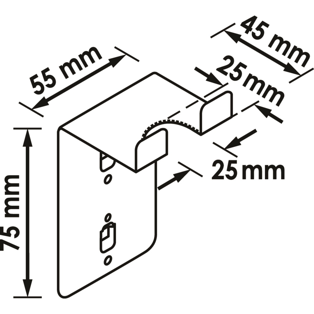 Torque wrench bracket ∙ big V6000-055XL, (2)