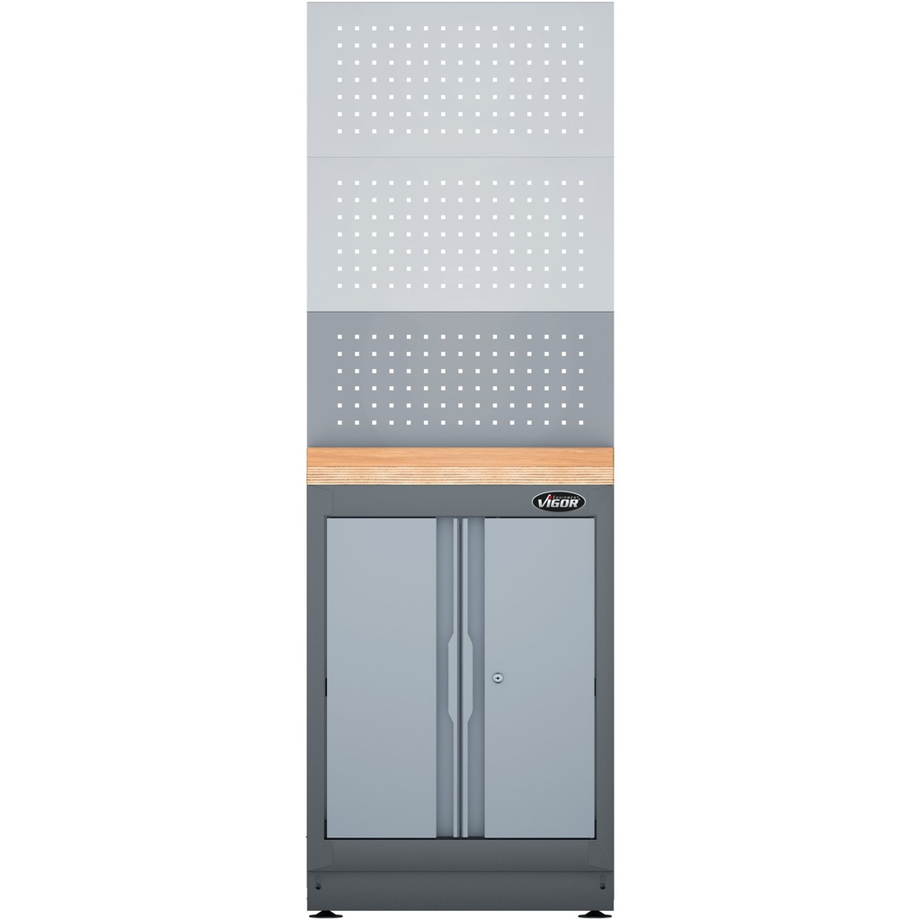 Set of perforated tool panel plates V600 (2)