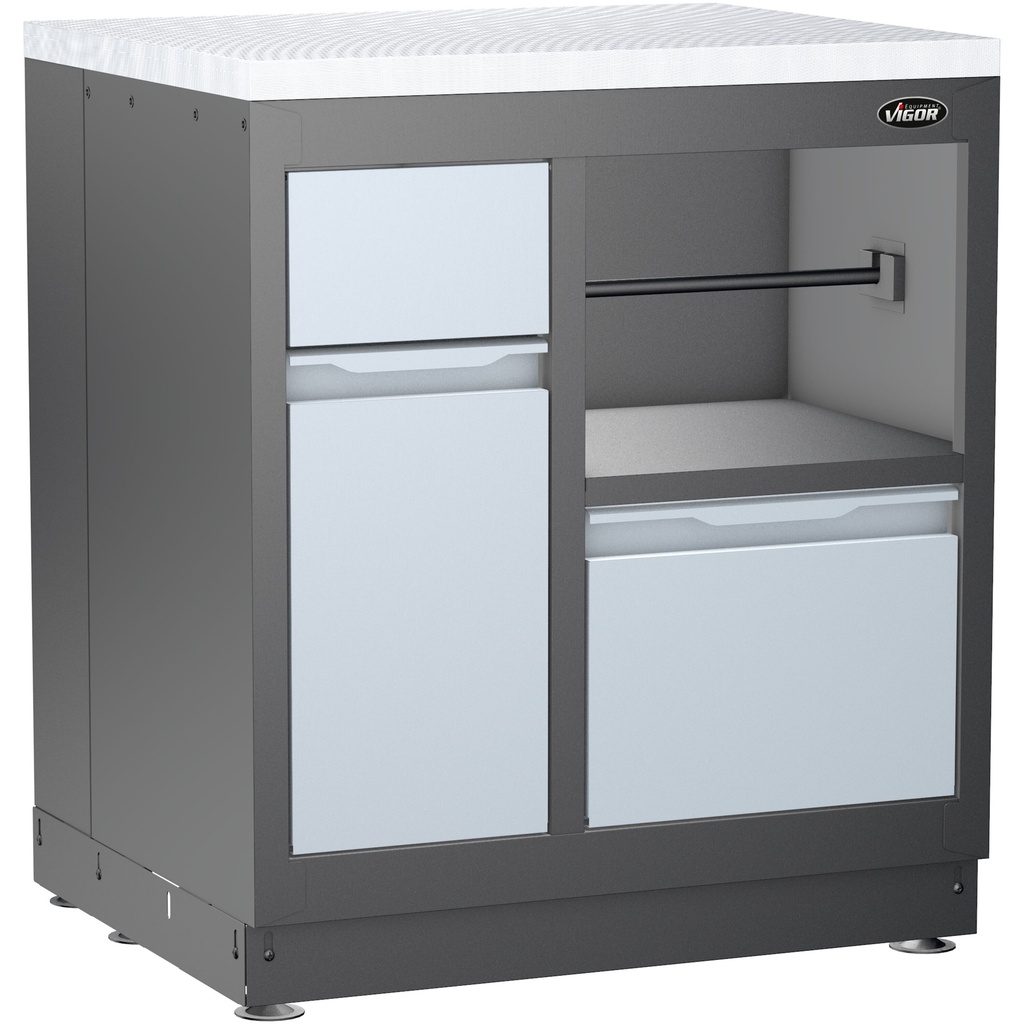 Worktop ∙ stainless steel V6000-0861-XD, (3)