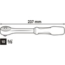 360° rotary handle reversible ratchet V6 (2)